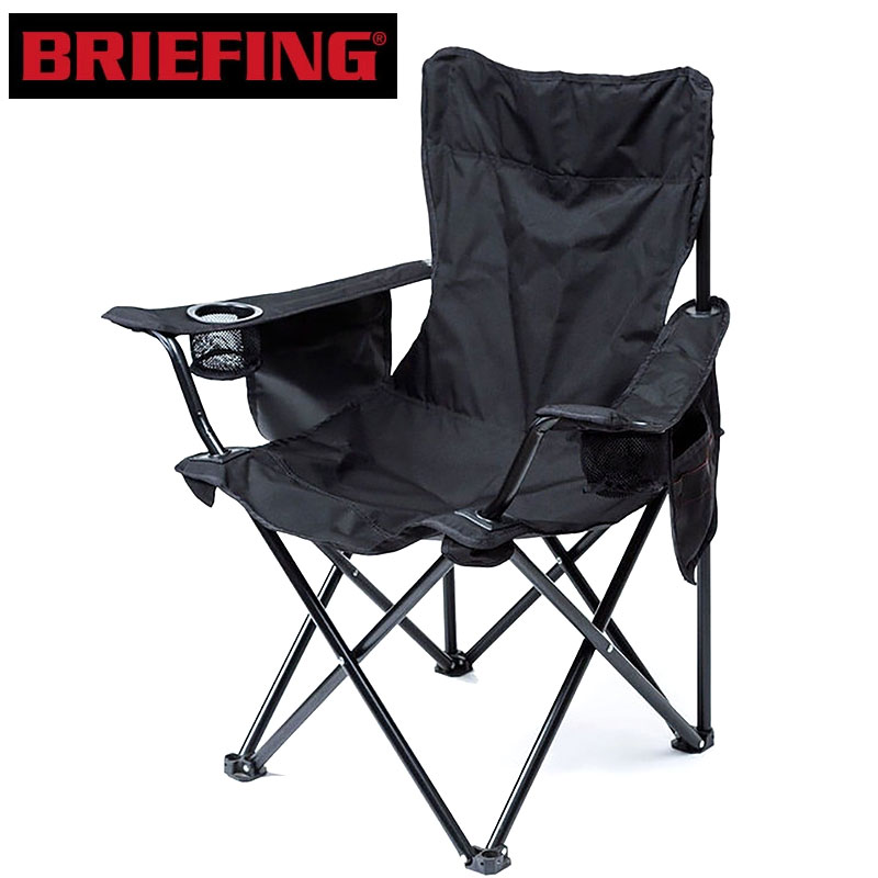BRIEFING 折りたたみチェア ブラック BRIEFING（ブリーフィング） フォールディングチェア 持ち運び 椅子