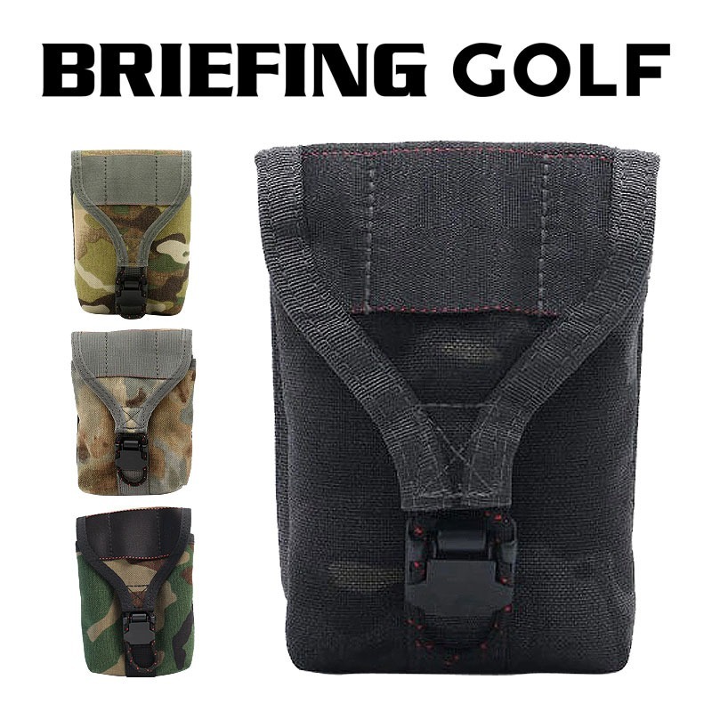 ブリーフィング ゴルフ スコープボックス ポーチ BRIEFING GOLF SCOPE BOX POUCH BRG191A20 距離計測器 収納  レーザー距離計 ピンシーカー 正規品