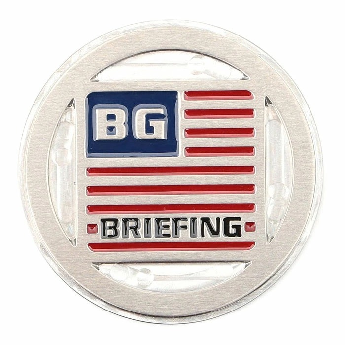 ブリーフィング ゴルフ SSS BG フラッグ サークルマーカー BRIEFING GOLF SSS BG FLAG CIRCLE MARKER  BRG211G18 ステンレス スティール アクア BRIEFING正規品