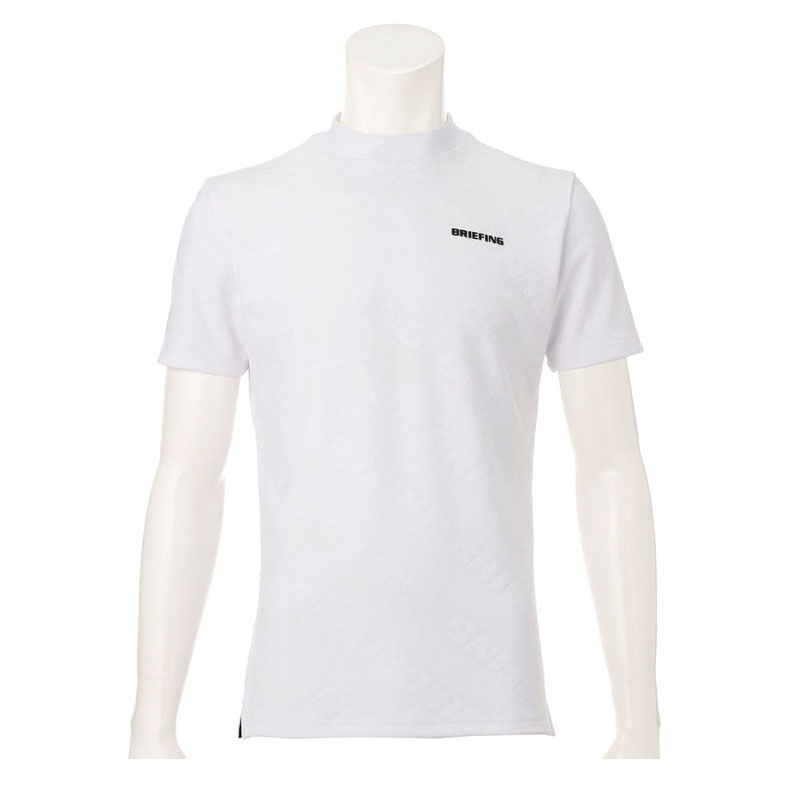 ブリーフィング BRIEFING GOLF SH MENS BIAS LOGO MOCK NECK モックネックトップス ゴルフ 半袖 ハイネック  BRG233M01 正規品