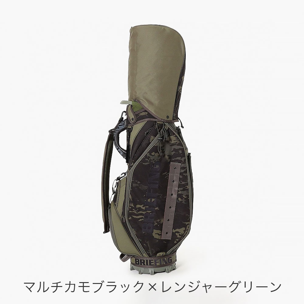 ま*ー様 ブリーフィング CR-5 レンジャーグリーン キャディーバッグ カバー BRIEFING GOLF（ブリーフィングゴルフ） ブリーフィング ゴルフ CAMO