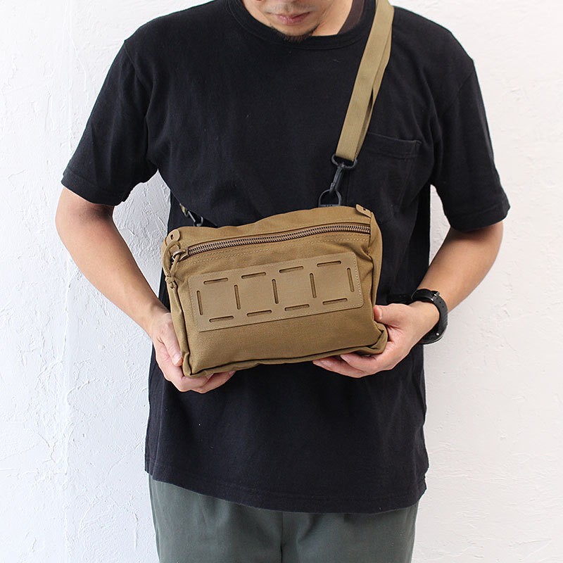 ブリーフィング ショルダーバッグ ポーチ アクセサリーパーツ BRIEFING PG AT POUCH WIDE L ナイロン 斜めがけ PGシリーズ  BRM203A09