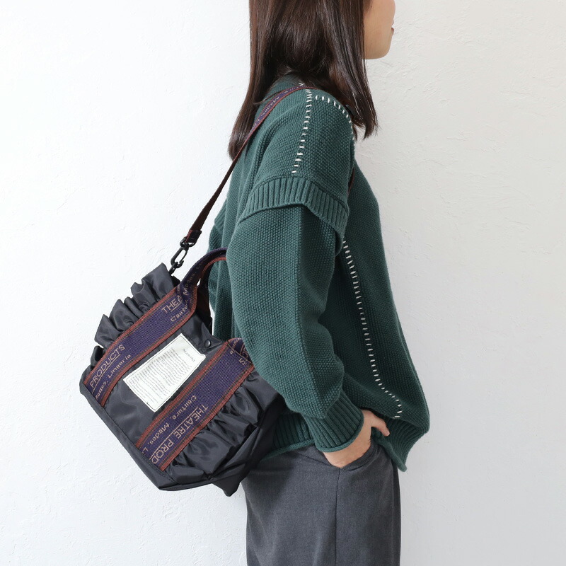 シアタープロダクツ テムズ 2WAYフリルトート Mサイズ cl231035