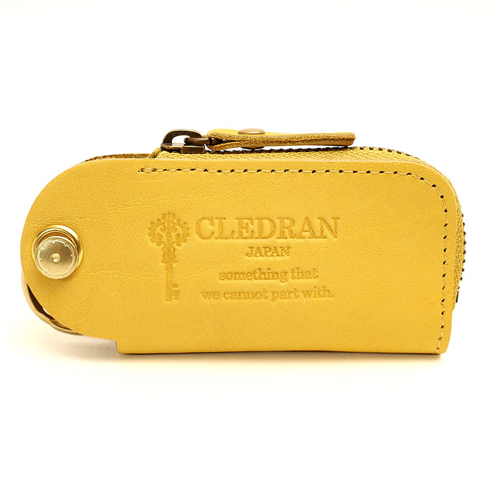 クレドラン キーケース CLEDRAN REVEN ZIP KEY CASE リベン 日本製 本革 レザー キーケース cl3324 牛革 正規品｜touzaiyamakaban｜02