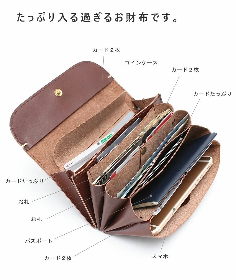 クレドラン 財布 CLEDRAN CHERI ACCORDION LONG WALLET シェリ 長財布 ロングウォレット cl-3353  cl3353 ポーチ 日本製 正規品 akz016 lyp3c line3