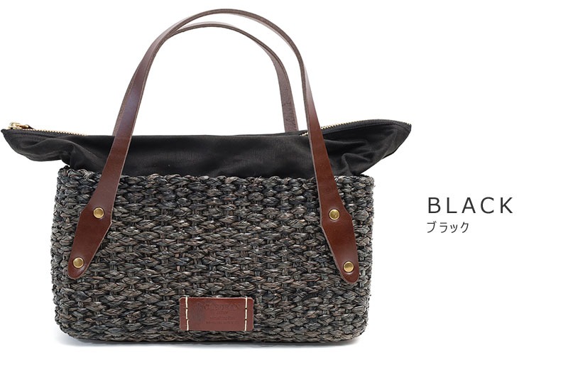 クレドラン かごバッグ CLEDRAN HAND&WORKS ZIP LINING BASKET ハンド