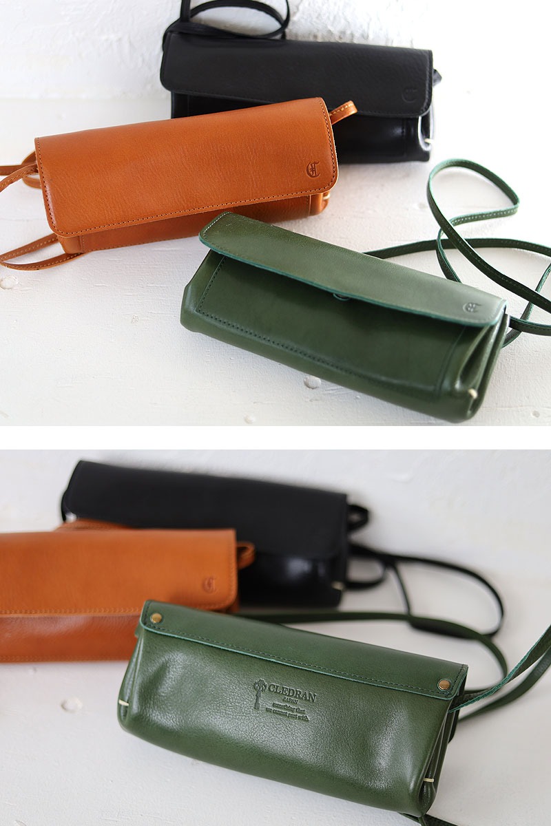 CLEDRAN クレドラン お財布ショルダー BAGU 2WAY WALLET