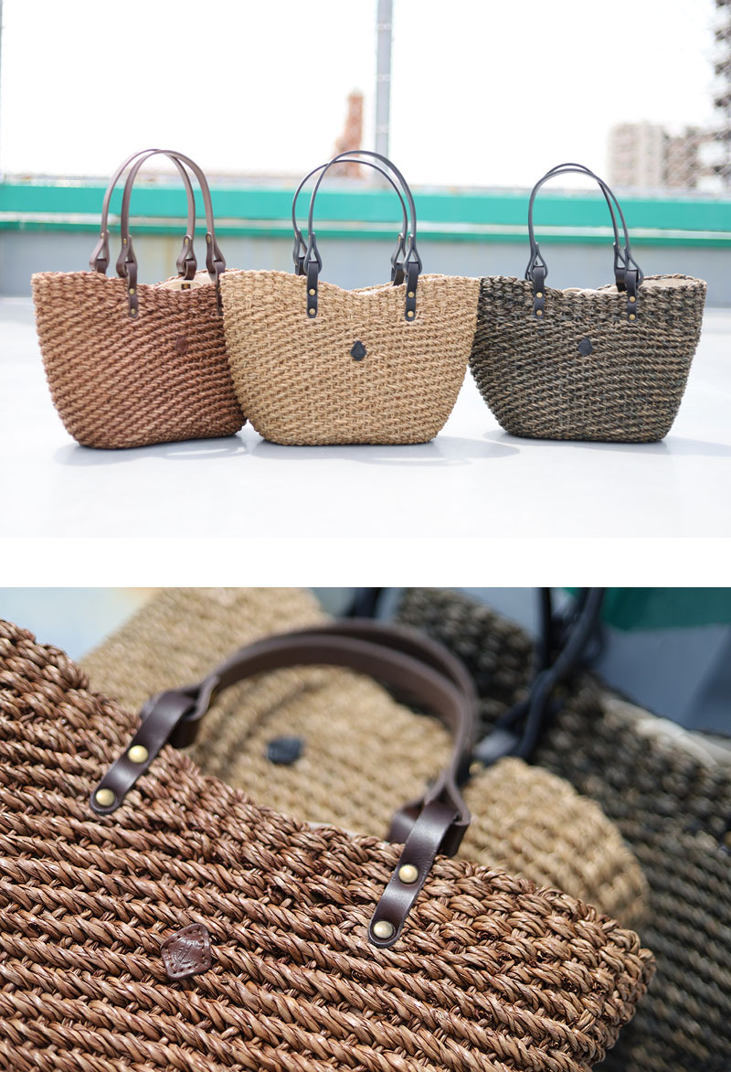 クレドラン かごバッグ CLEDRAN HAND&WORKS BOAT SHAPED BASKET ハンド 