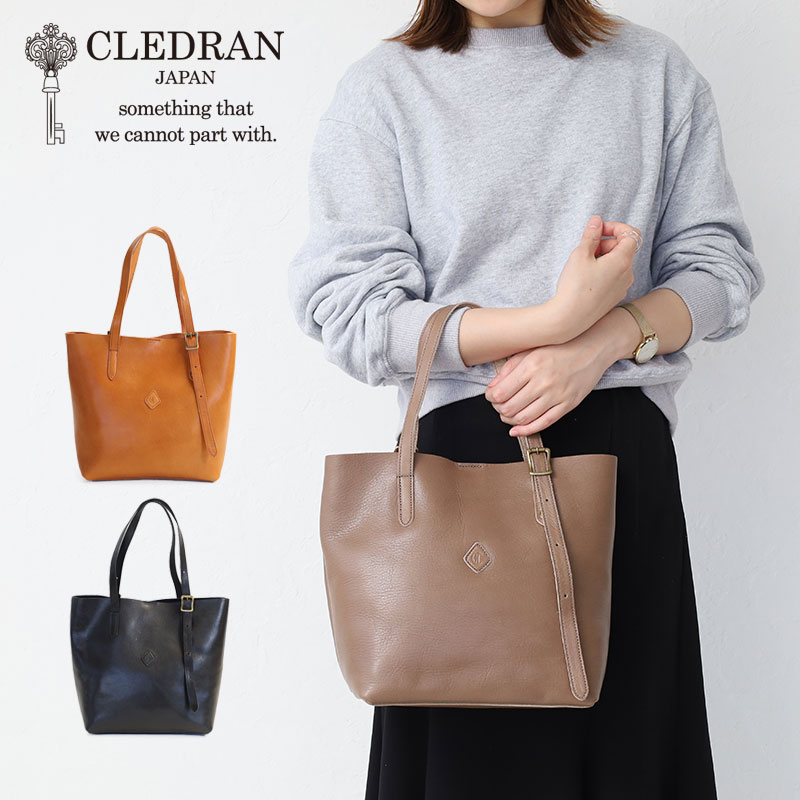 CLEDRAN（クレドラン） トゥール トートバッグ TOUR TOTE レザー