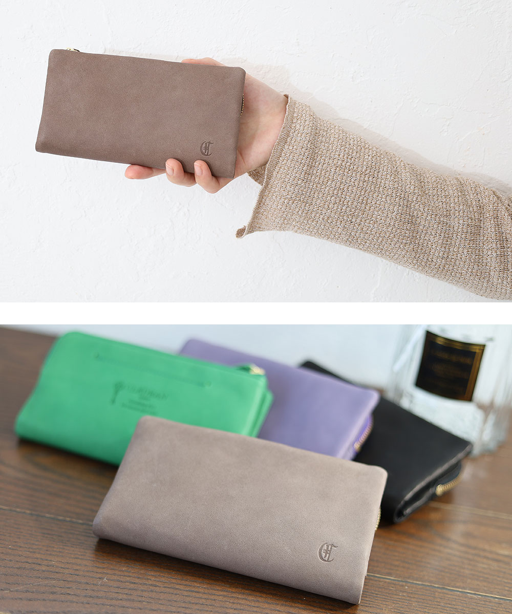 クレドラン CLEDRAN RON LONG WALLET 長財布 cl3687 akz016 ロン ロングウォレット  日本製 レザー 本革 正規品 CLEDRAN（クレドラン） CLEDRAN RON LONG WALLET 長財布 cl3687 akz016