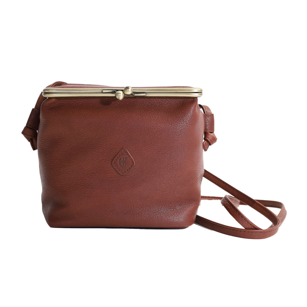 お値下げ※新品未使用タグ付き※CLEDRAN クレドランがま口ショルダーバッグ GALE BOX PURSE SHOULDER - CLEDRAN ONLINE STORE