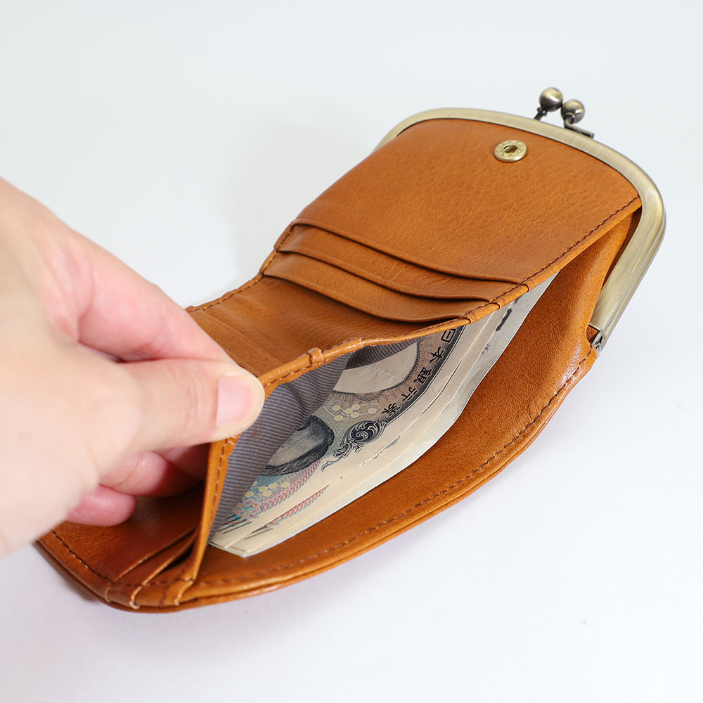 クレドラン 財布　がま口 CLEDRAN（クレドラン） NOS 二つ折り財布 がま口 cl3906 akz016 オール