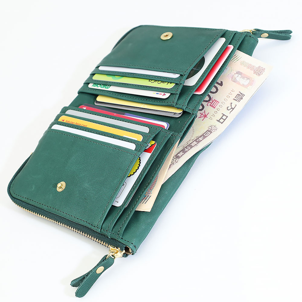 CLEDRAN（クレドラン） REVEN リベン 二つ折り財布 cl3930 akz016