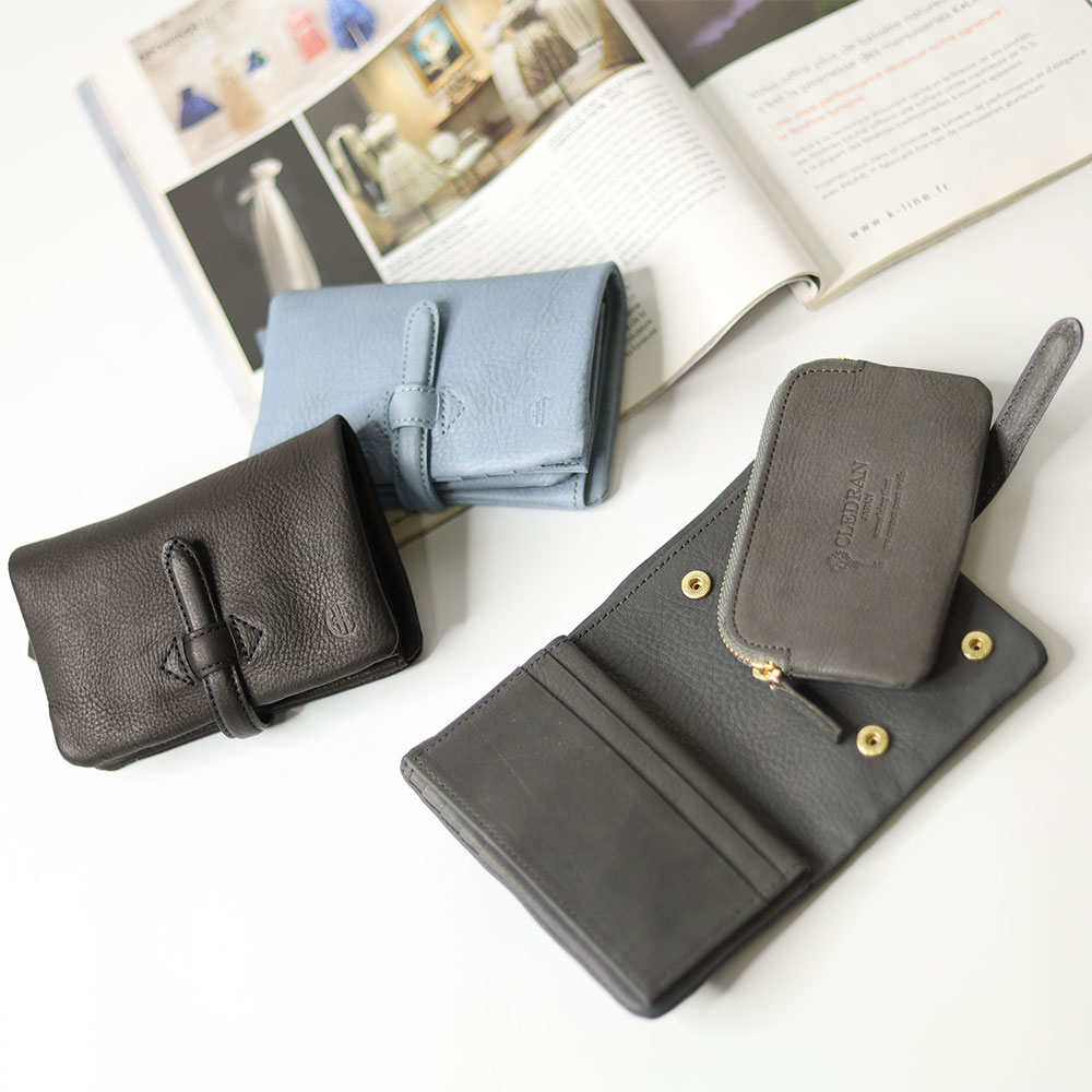 CLEDRAN（クレドラン） NOUVE ノーヴェ 二つ折り財布 cl3955 akz016