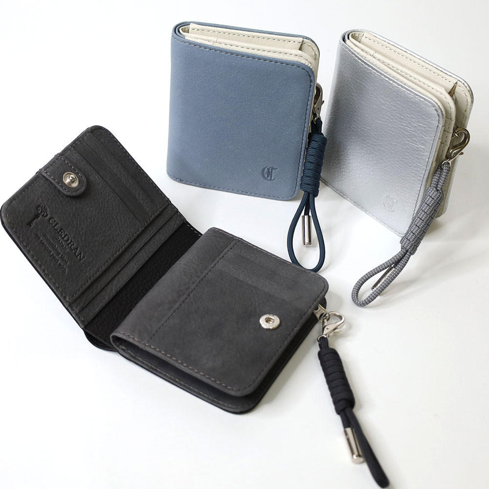 クレドラン財布 グレー 新品未使用品 CLEDRAN（クレドラン） 財布 日本製 正規品 RON ロン 長財布 お財布