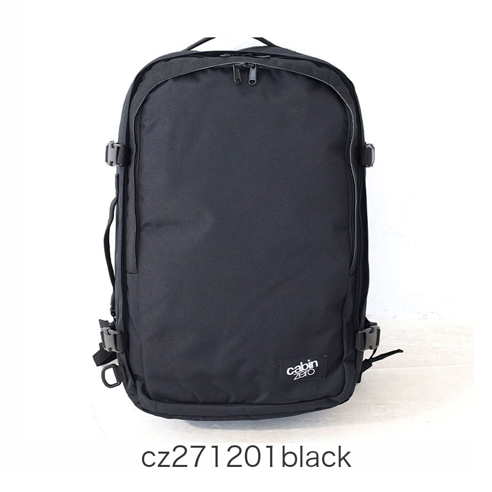 バッグ Cabin Zero CLASSIC PRO BACKPACK 42L Classic Pro Backpack - 42L Absolute Black | CABINZERO