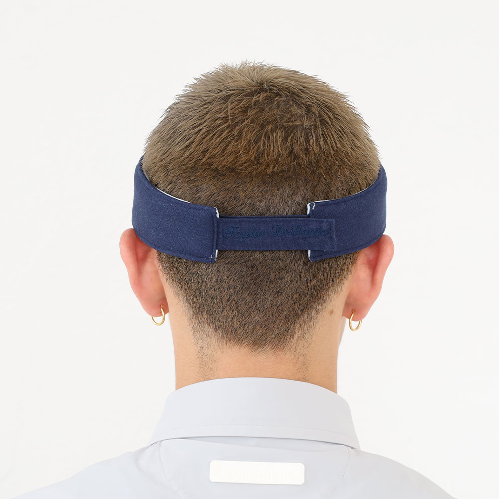 フォーリアブリランテ　ロゴサンバイザー fbal-sv37　Foglia Brillante