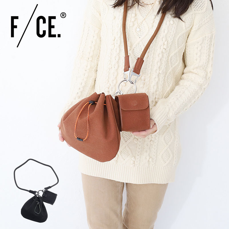 エフシーイー テック スエード チェインパース ショルダー F/CE. FCE TECH SUEDE CHAIN PURSE  FEL37222B0002 正規品