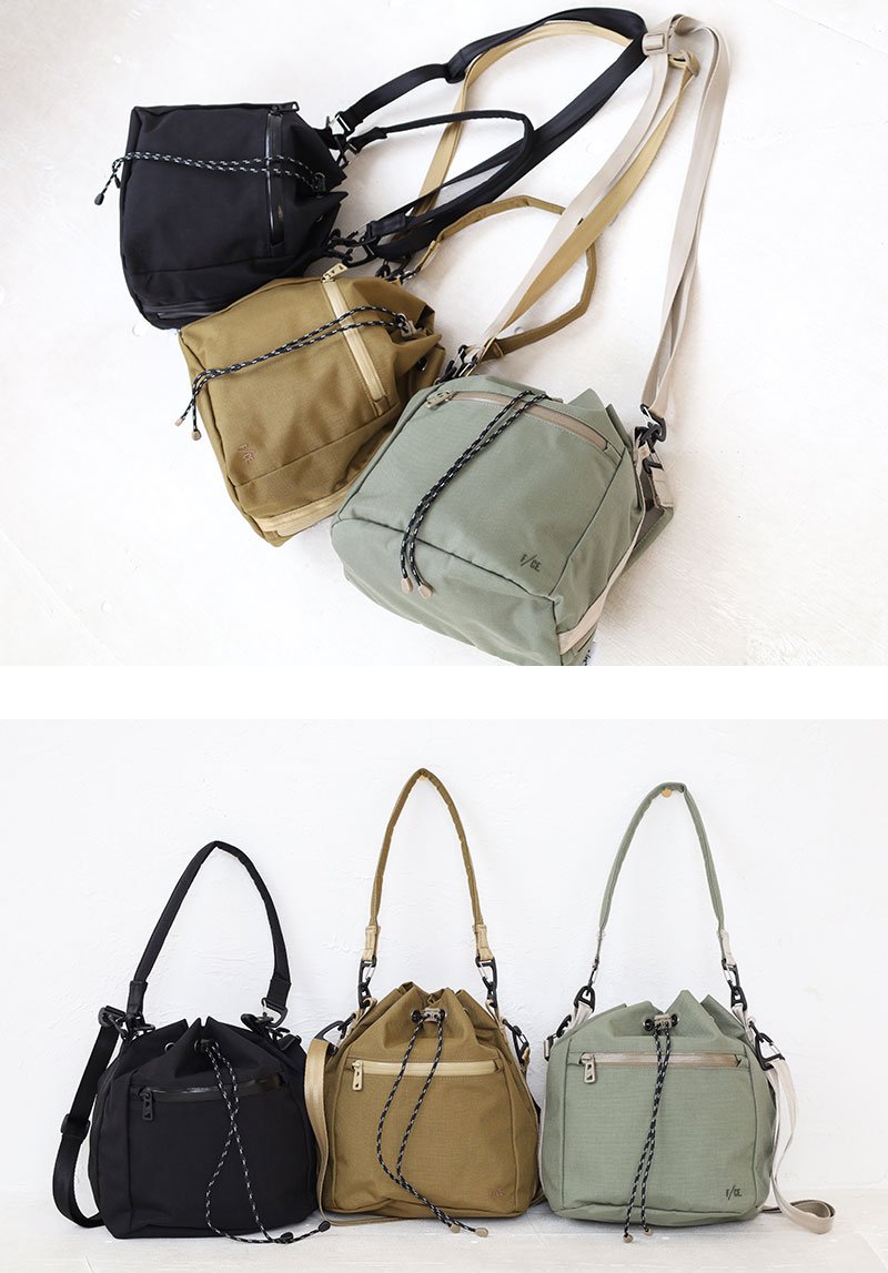 F/CE. エフシーイー ドローストリングバッグ ショルダー 3WAY