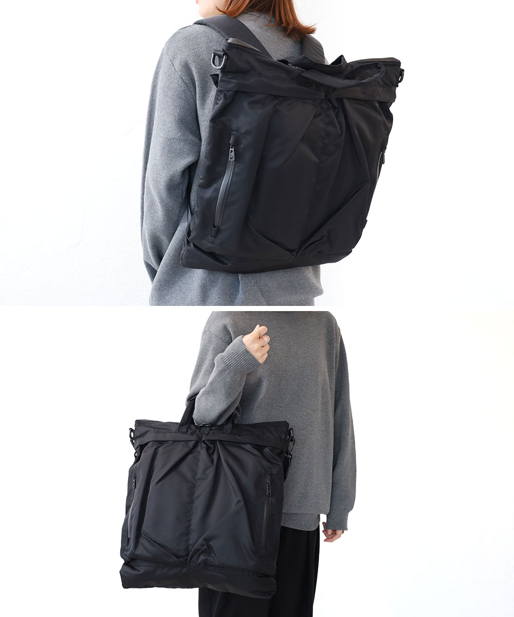 F/CE. エフシーイー リサイクルツイル 3WAY ヘルメット トート
