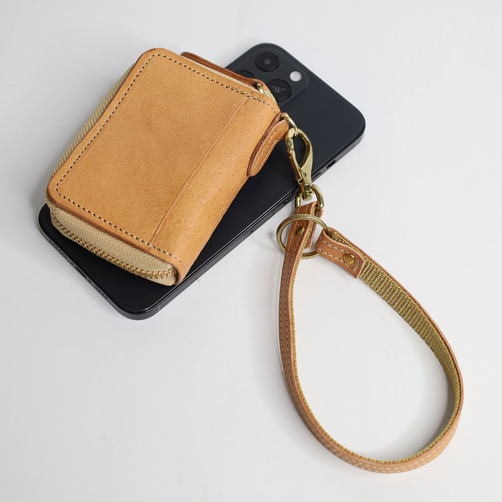 GRIMM LAB グリムラボ 幅広スマートキーケース 2個収納 本革 gl-00007