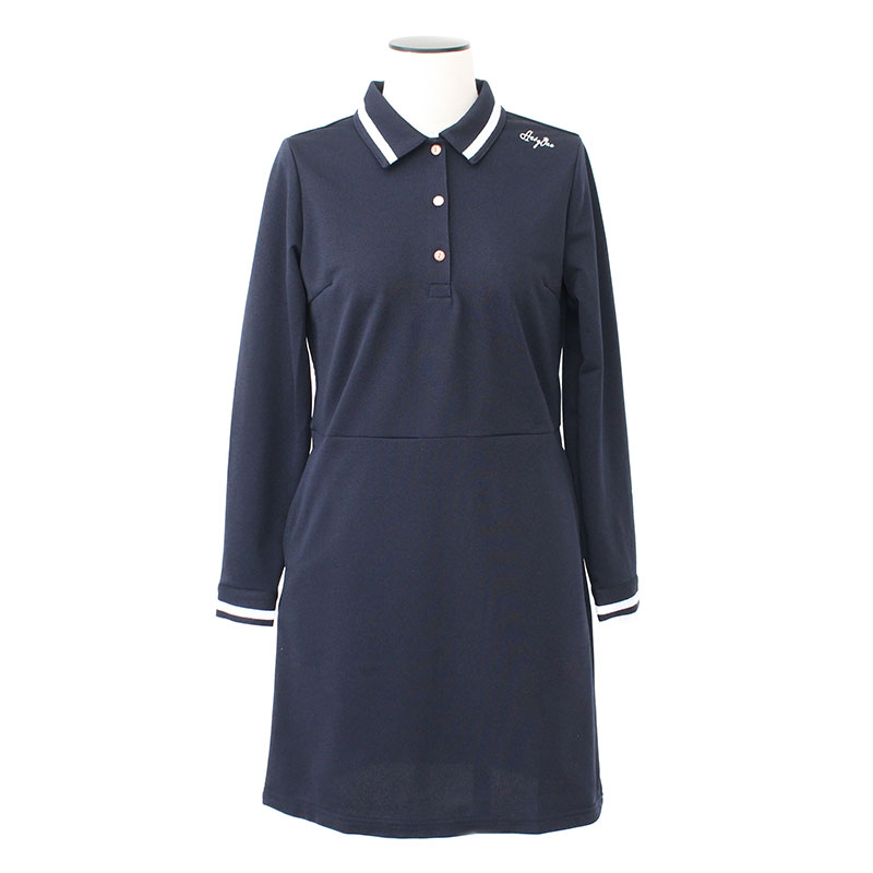 HERG1 エルグワン ゴルフ LONG SLEEVE POLO ONEPIECE 長袖ポロ