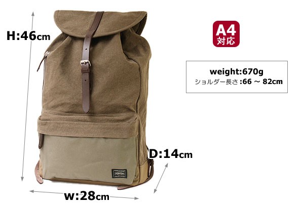PORTER ポーター ブリッジ リュックサック(S) 193-04064 吉田 PORTER ポーター ブリッジ リュックサック(S) 193-04064 吉田