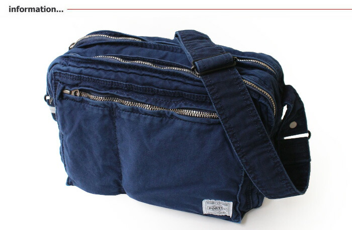 PORTER ポーター ディープブルー ショルダーバッグ 630-06444 吉田