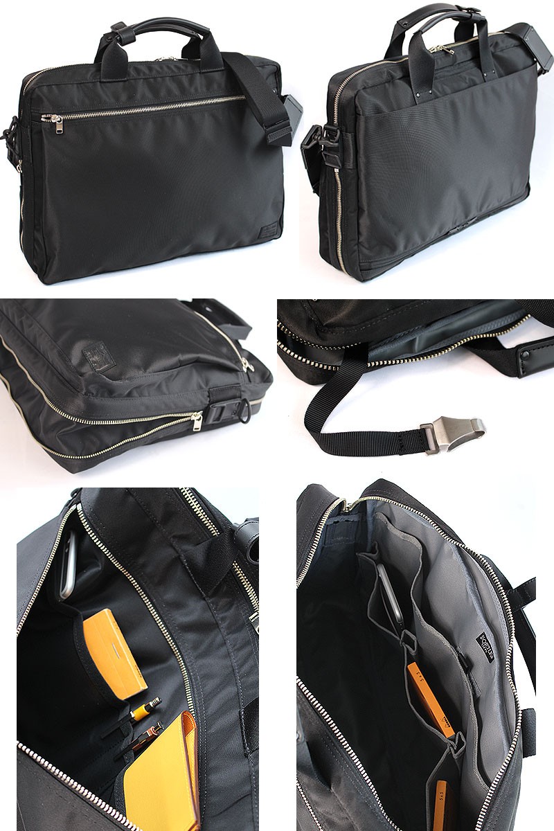 美品✨ポーター　リフト　3way ビジネスバッグ　ナイロン　黒　2層式 LIFT(リフト) 3WAY BRIEFCASE | 吉田カバンホームページ