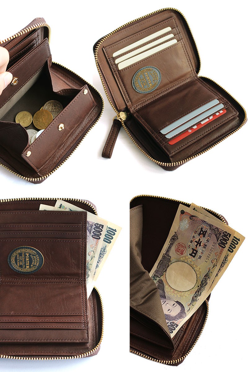 PORTERワイズウォレット341-01319 ブラック　中古品 PORTER ポーター ワイズ ウォレット 341-01319 吉田カバン 財布