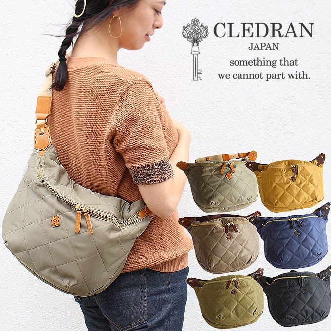 【美品】クレドラン 【ROTA ロタ ショルダーバッグ】CLEDRAN CLEDRAN クレドラン レディース ボディバッグ ロタ ROTA