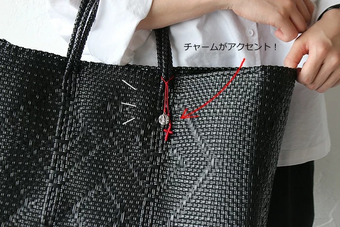 OJO DE MEX オホ デ メックス チャーム付き 中サイズ Plastico