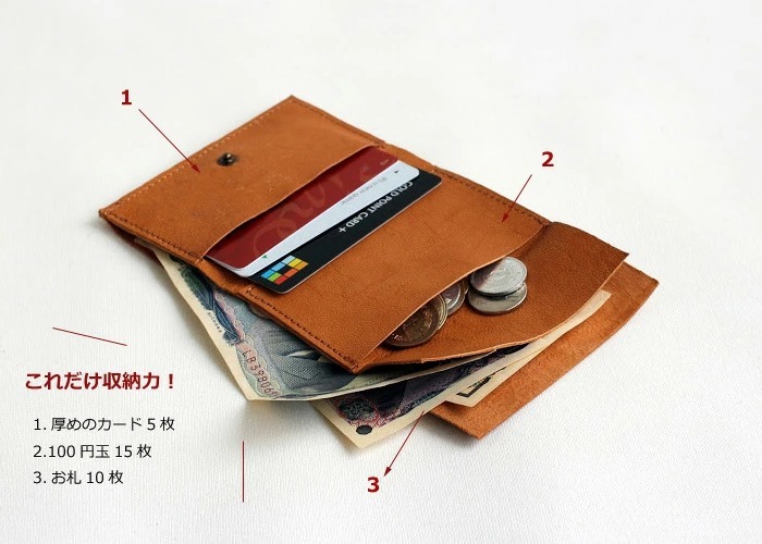 エムピウ straccio 小さい財布　モデル1