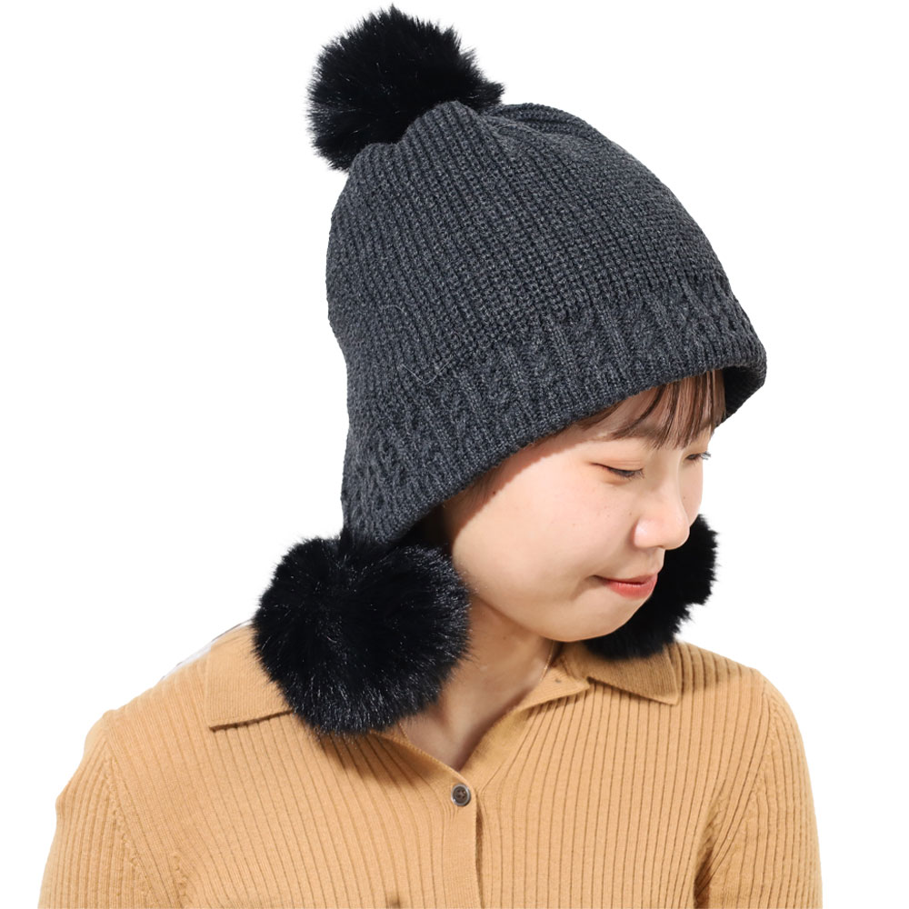 Resurrection レザレクション ゴルフ トリプルポンポンニット ニット帽