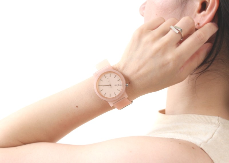 コモノ 腕時計 KOMONO モノ MONO レディースウォッチ シリコン komono-mono THE MONO 4半透明 国内正規品 1年保証