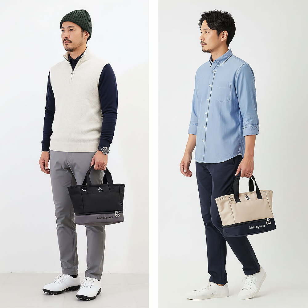 Munsingwear（マンシングウェア） ゴルフバッグ バイカラー2層式 保冷