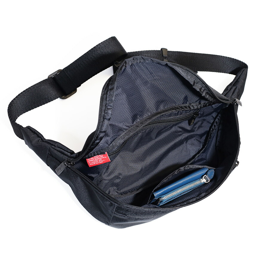 マンハッタン ポーテージ ブラックレーベル ウエストバッグ mp1110-305pbl