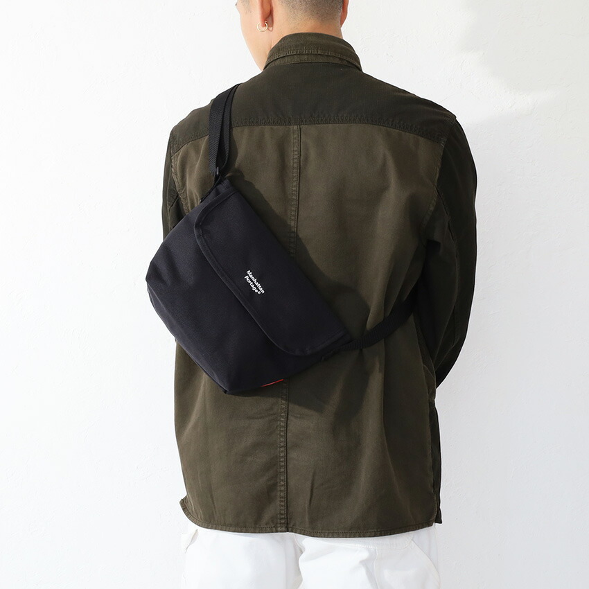 マンハッタンポーテージ ナイロンメッセンジャーバックポケットW ディバイダーマグネット mp1603bpdmgnt