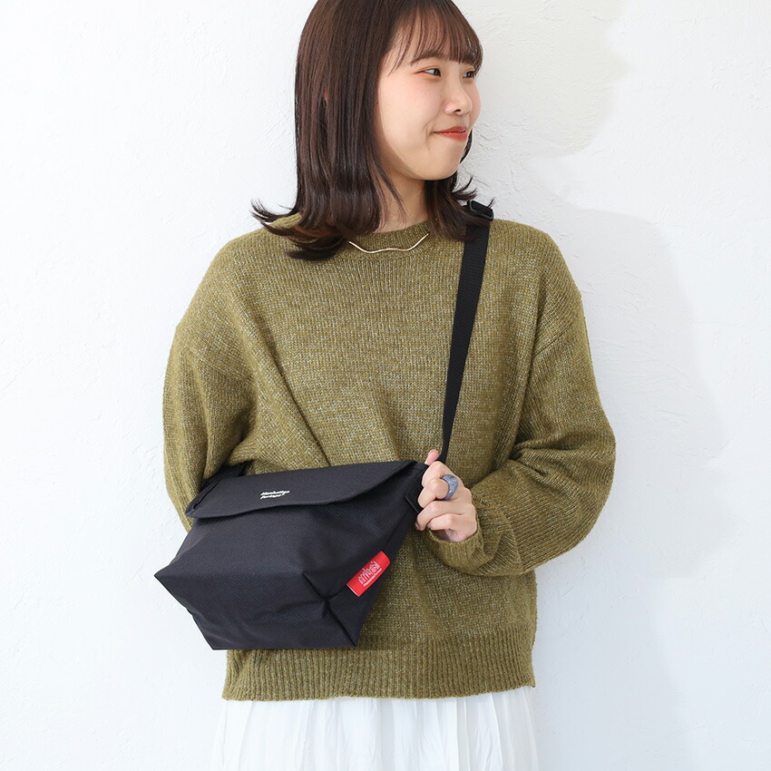 マンハッタンポーテージ ナイロンメッセンジャーバックポケットW ディバイダーマグネット mp1603bpdmgnt