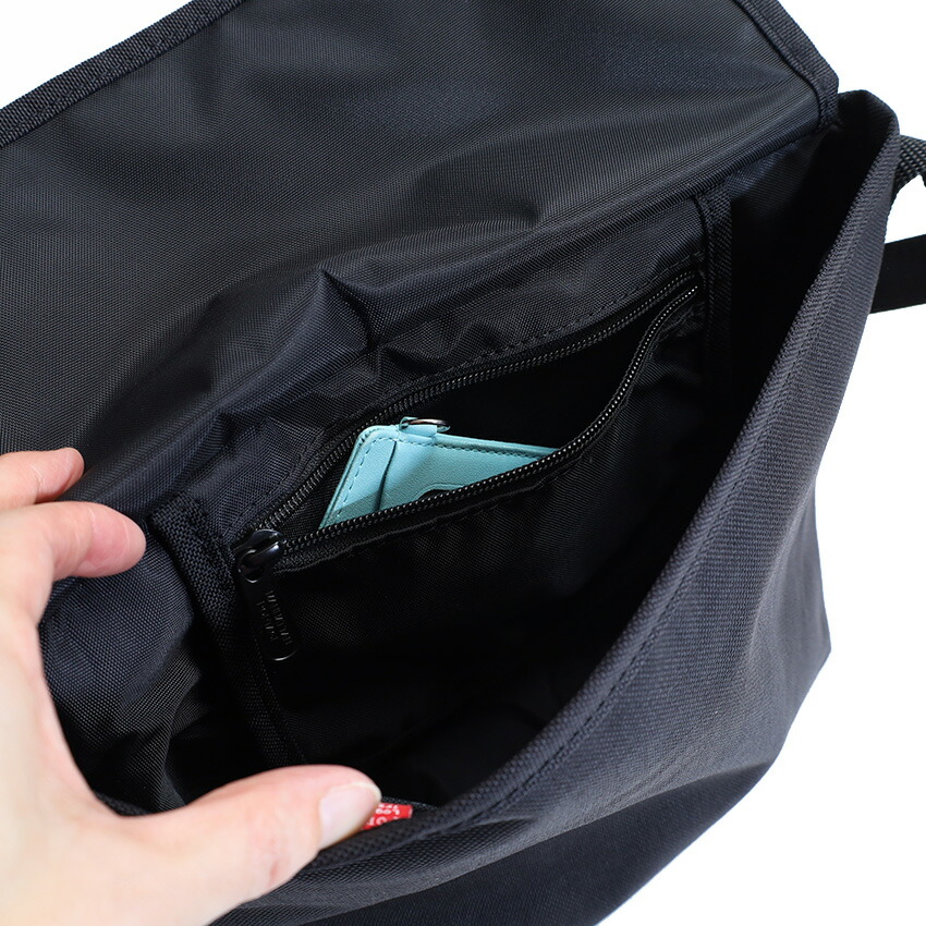 マンハッタンポーテージ ナイロンメッセンジャーバックポケットW ディバイダーマグネット mp1603bpdmgnt