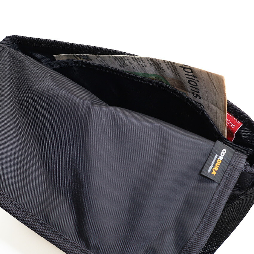 マンハッタンポーテージ ナイロンメッセンジャーバックポケットW ディバイダーマグネット mp1603bpdmgnt