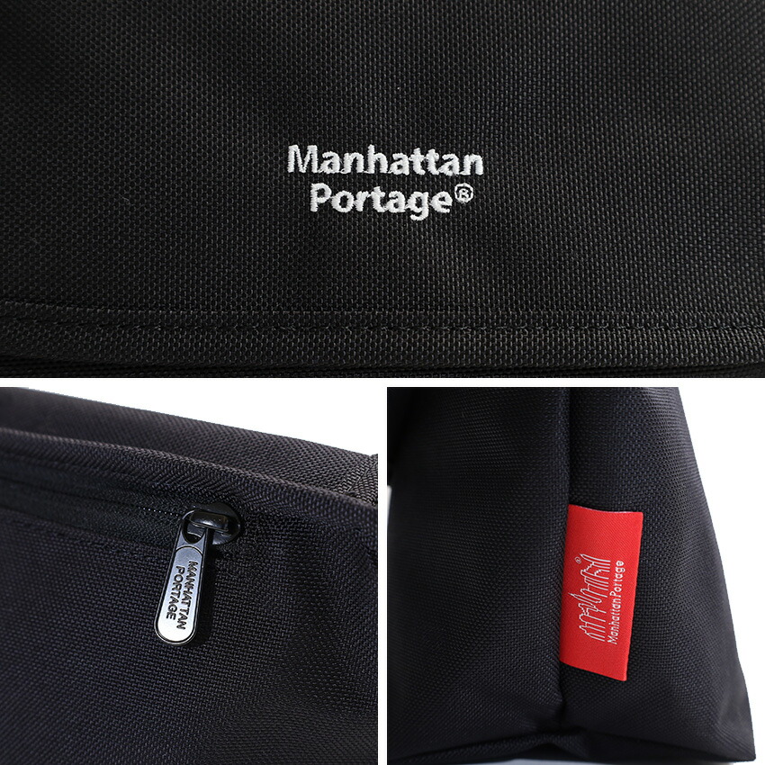 マンハッタンポーテージ ナイロンメッセンジャーバックポケットW ディバイダーマグネット mp1603bpdmgnt