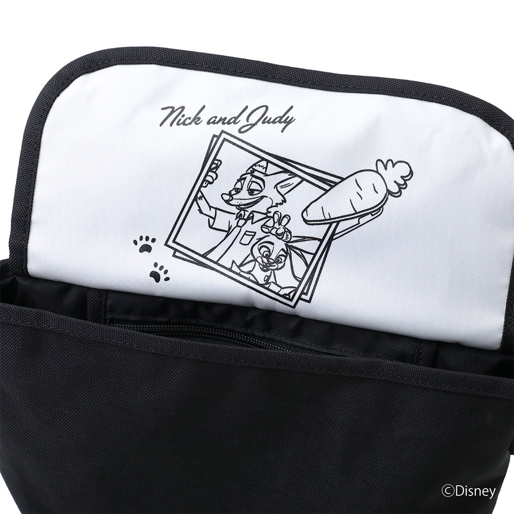 Manhattan Portage マンハッタンポーテージ  ZOOTOPIA ズートピア ショルダーバッグ メッセンジャーバッグ マグネット開閉 mp1603bpmgztp メンズ レディース Manhattan Portage（マンハッタンポーテージ） ZOOTOPIA ズートピア