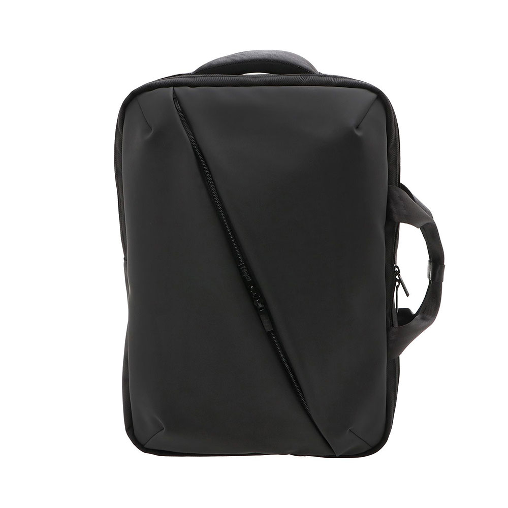 Manhattan Portage マンハッタンポーテージ ブラックレーベル 2WAYブリーフケース mp1758vglbl メンズ レディース A4 12L 防水 PC収納 ベジーレザー ビジネスの画像