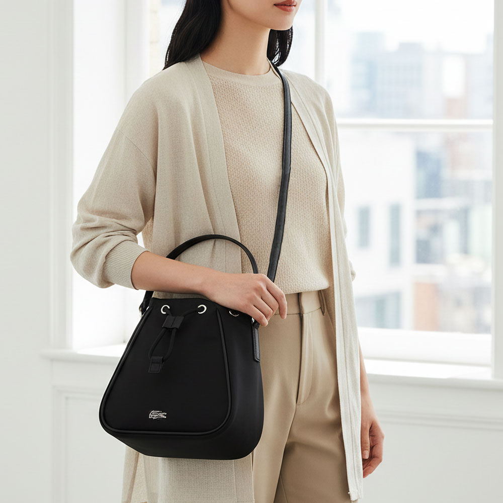 LACOSTE（ラコステ） ショルダーバッグ S BUCKET BAG nf5236dj メンズ