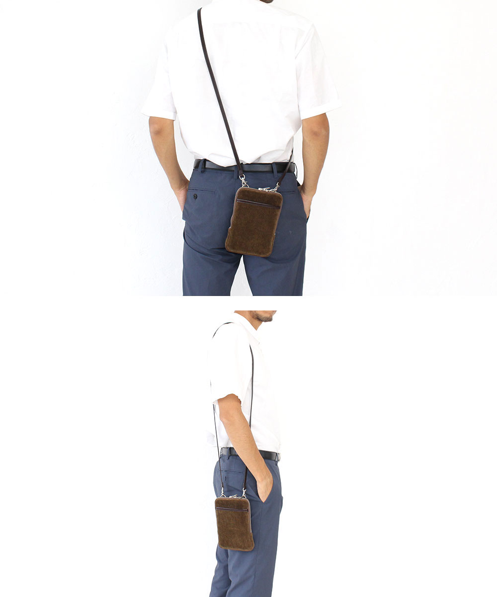 PORTER CLASSIC ポータークラシック CORDUROY POUCH