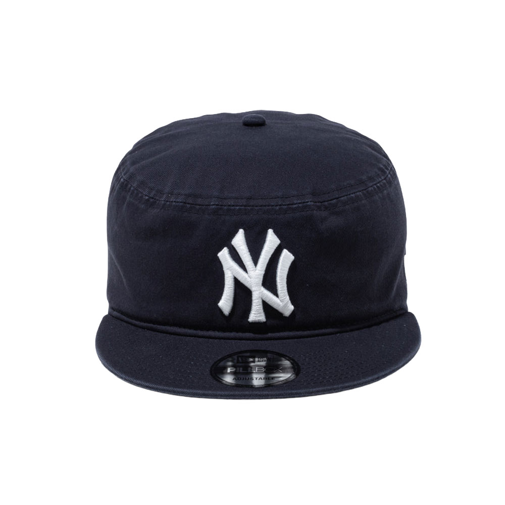 NEW Era PILLBOX ストラップキャップ　ネイビー　7 8/1 NEW ERA（ニューエラ） Pillbox Adjustable 帽子 キャップ ピル