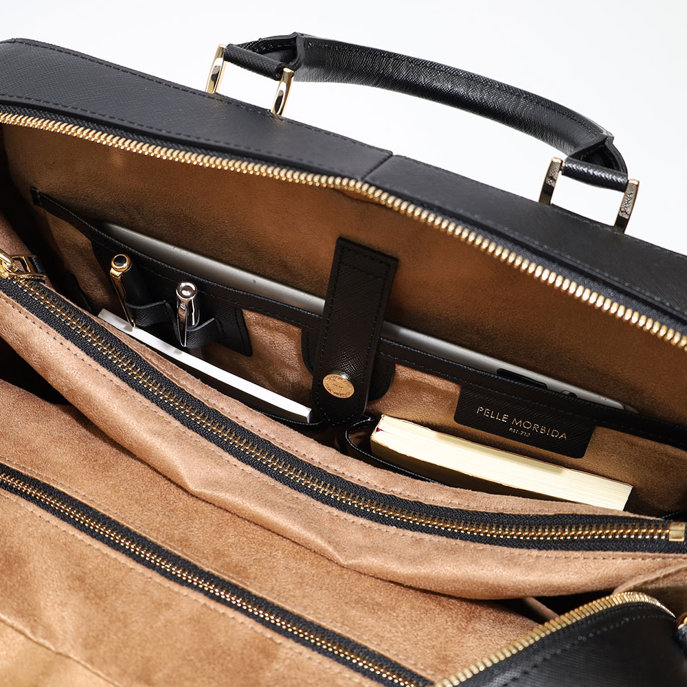 PELLE MORBIDA（ペッレ モルビダ） キャピターノ ビジネスバッグ pmo