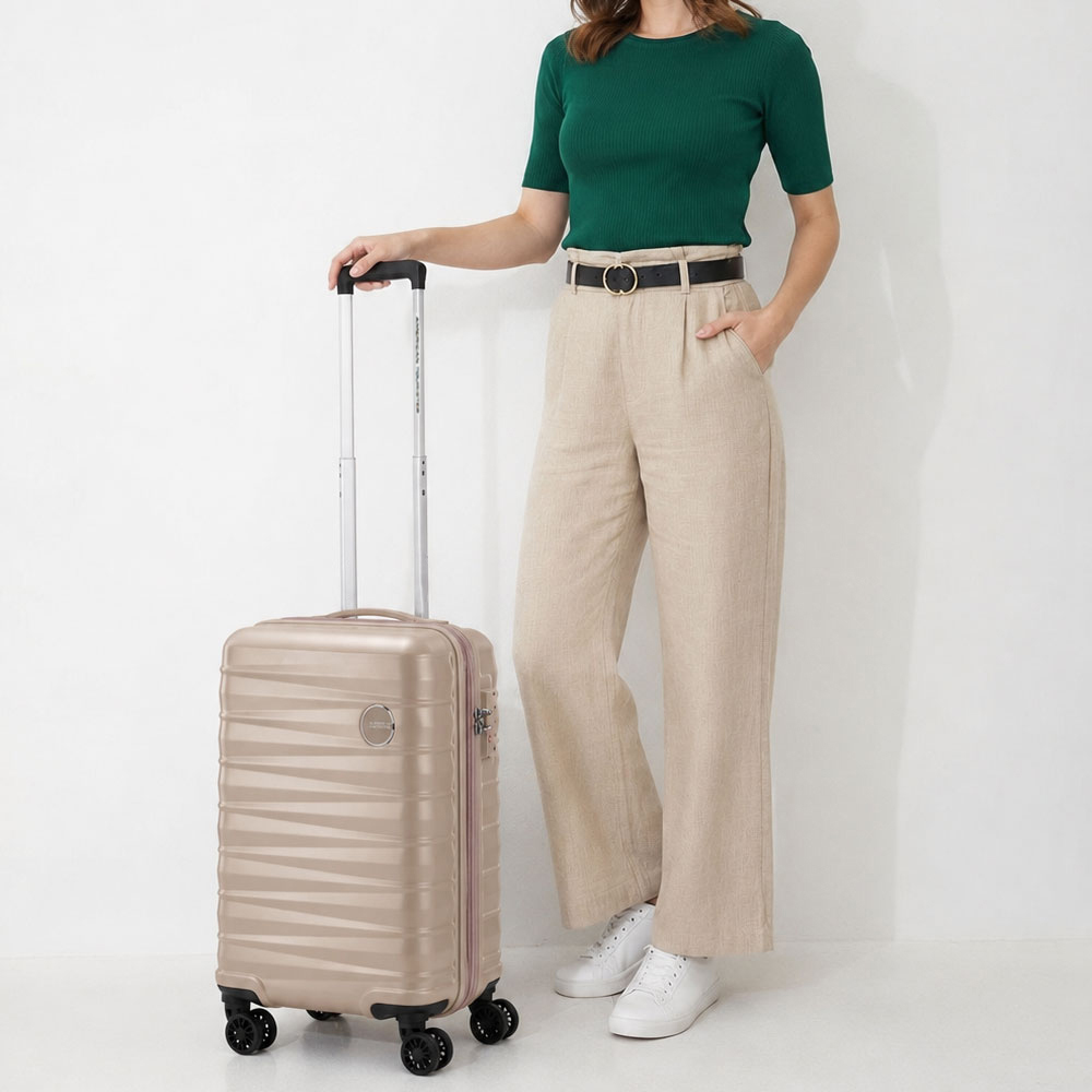 アメリカン ミリタリー スリム 折りたたみ 薄型 スリム ラック ベージュ AMERICAN TOURISTER（アメリカンツーリスター） ブリンク スーツケース