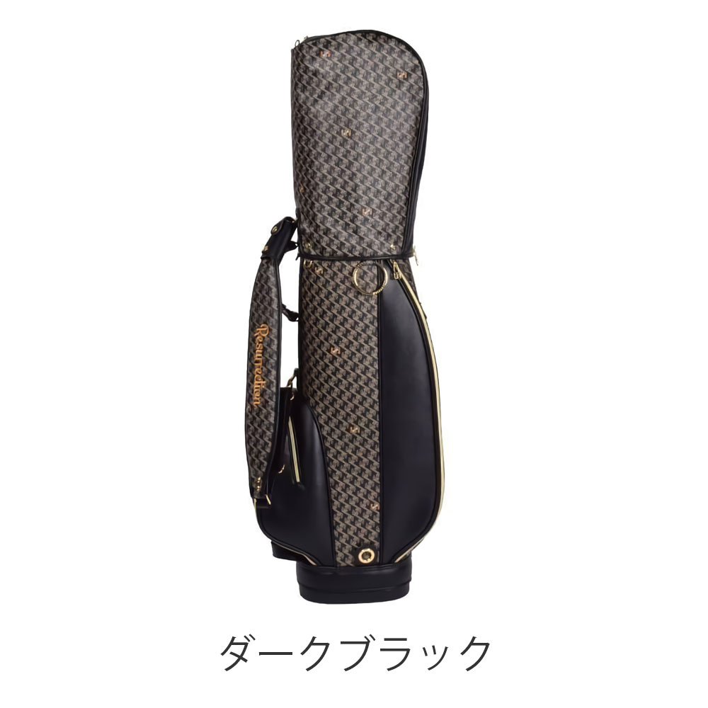 Resurrection ゴルフ キャディバッグ　ラリーナ Resurrection ネームプレート印字無料 レザレクション ラリーナ ゴルフ
